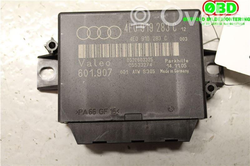 Unité de commande, module PDC aide au stationnement   4E0910283D,4E0910283C,4E0910283C,4E0910283C,4E0910283D