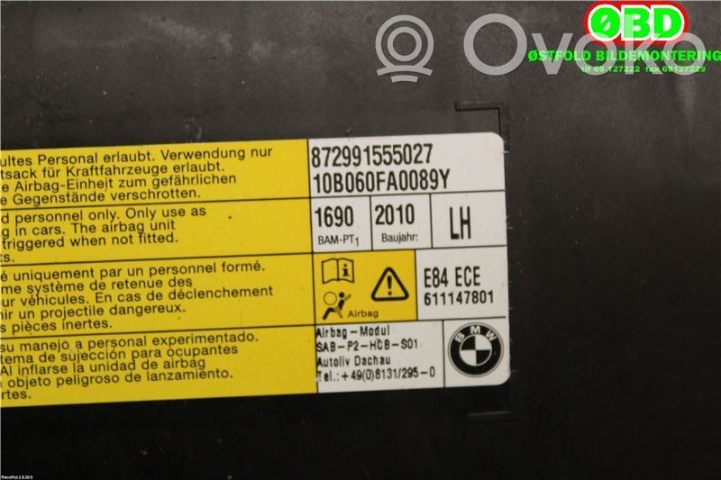BMW X1 E84 Seitenairbag 