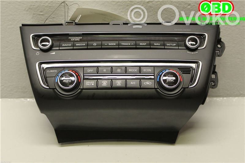 KIA Optima Console centrale, commande chauffage/clim 
