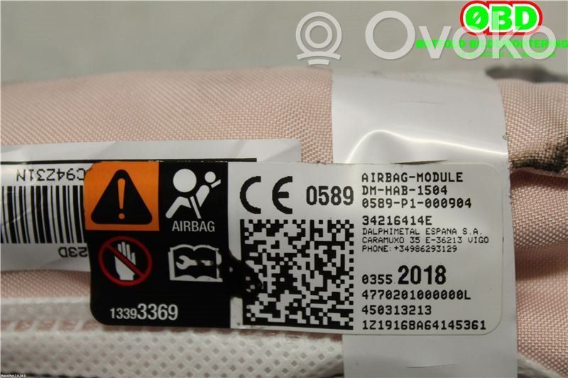 Opel Crossland X Airbag de toit