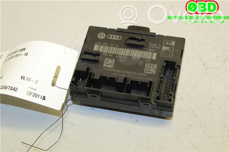 Audi A6 S6 C7 4G Centralina/modulo portiere 