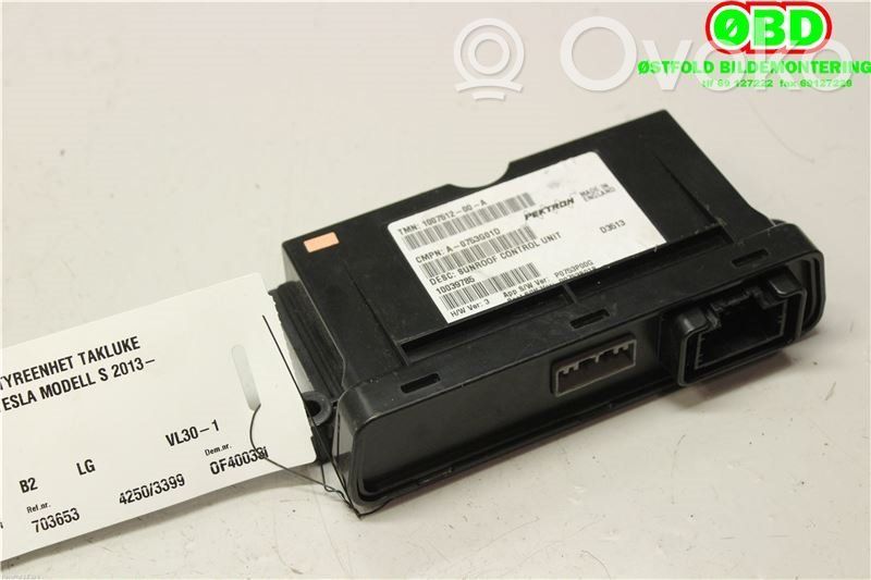 Kattoikkunan ohjainlaite/moduuli   100751200A,100751200A,100751200A,100751200A