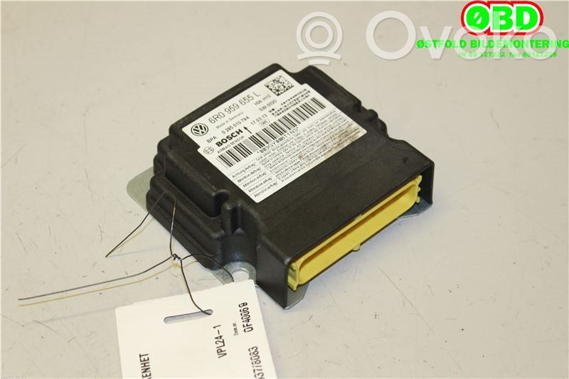 Volkswagen Polo V 6R Centralina/modulo airbag 