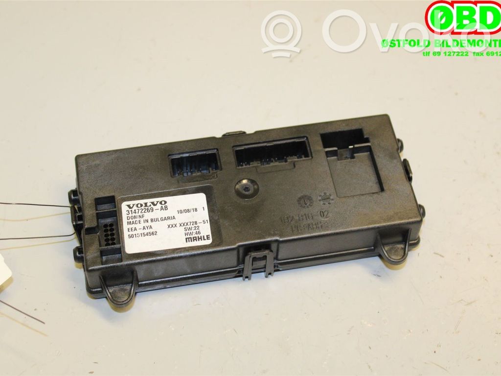 Volvo XC60 Centralina aria condizionata/riscaldamento 
