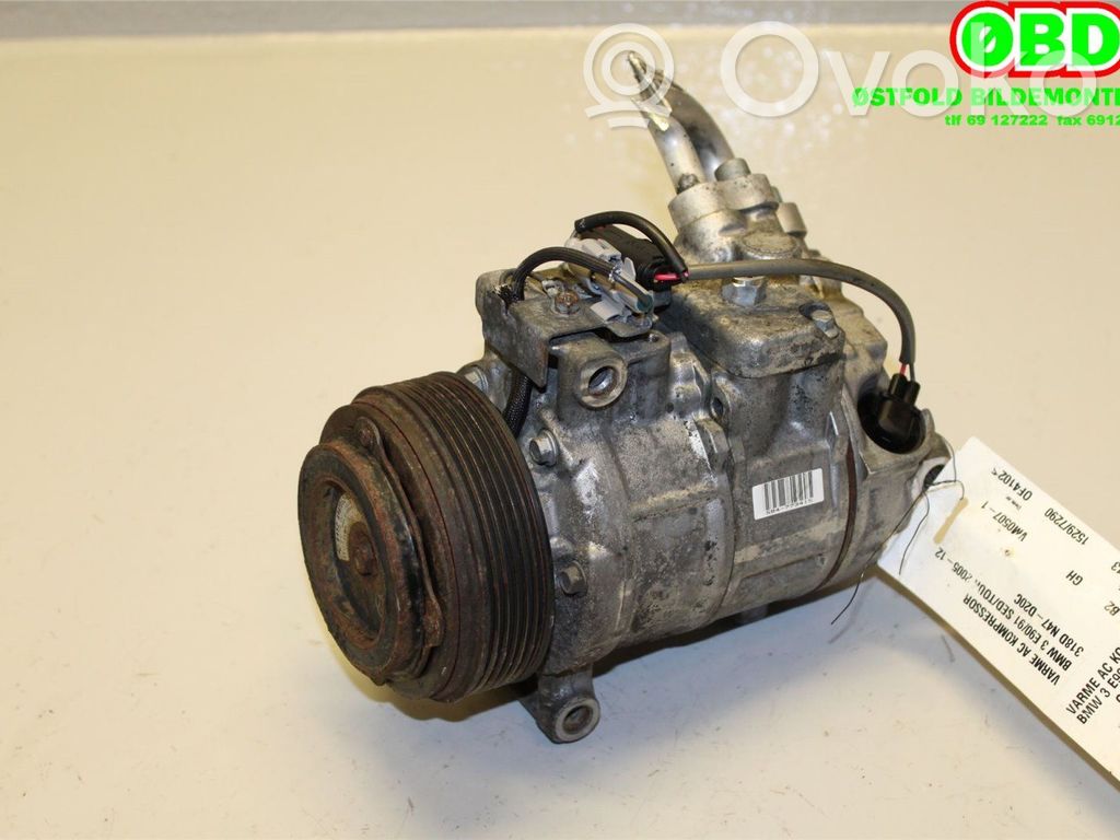 BMW 3 E90 E91 Compresor (pompă) aer condiționat (A/C) 