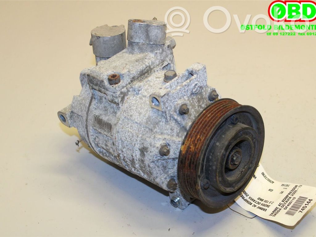 Skoda Octavia Mk2 (1Z) Compresseur de climatisation