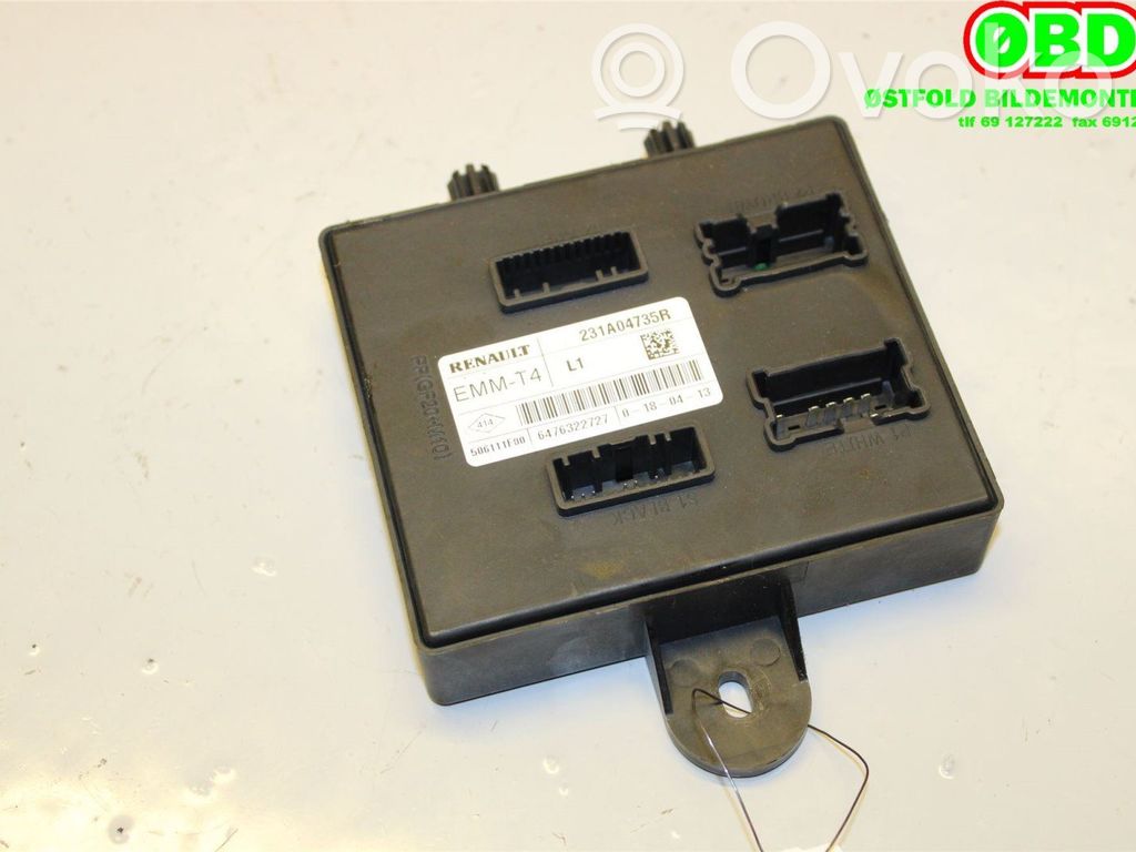 Autres unités de commande / modules   231A04735R,231A04735R,231A04735R,231A04433R,231A04735R