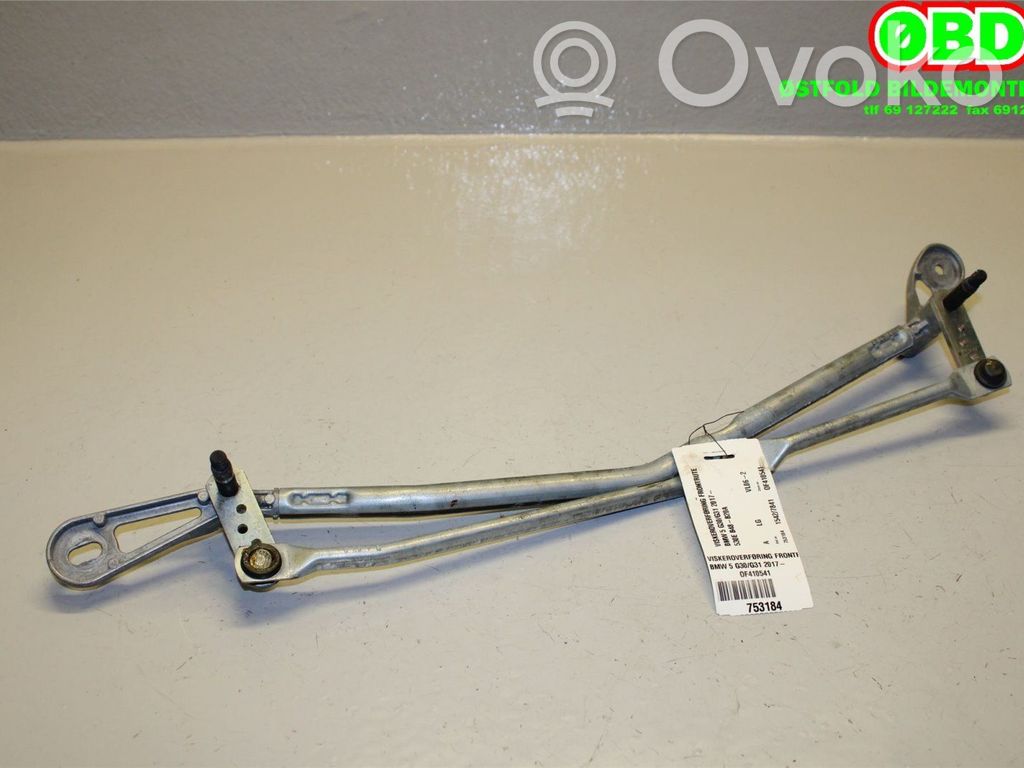 BMW 5 G30 G31 G38 Tiranti del tergicristallo anteriore 