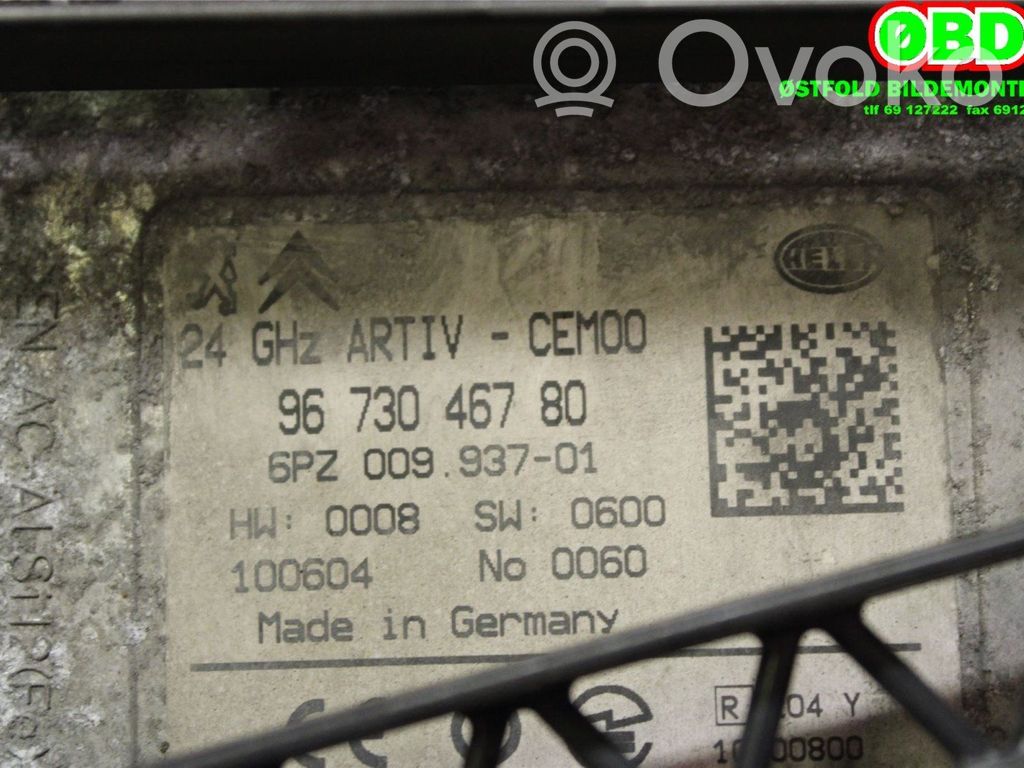 Peugeot 3008 I Sensor de radar Distronic 