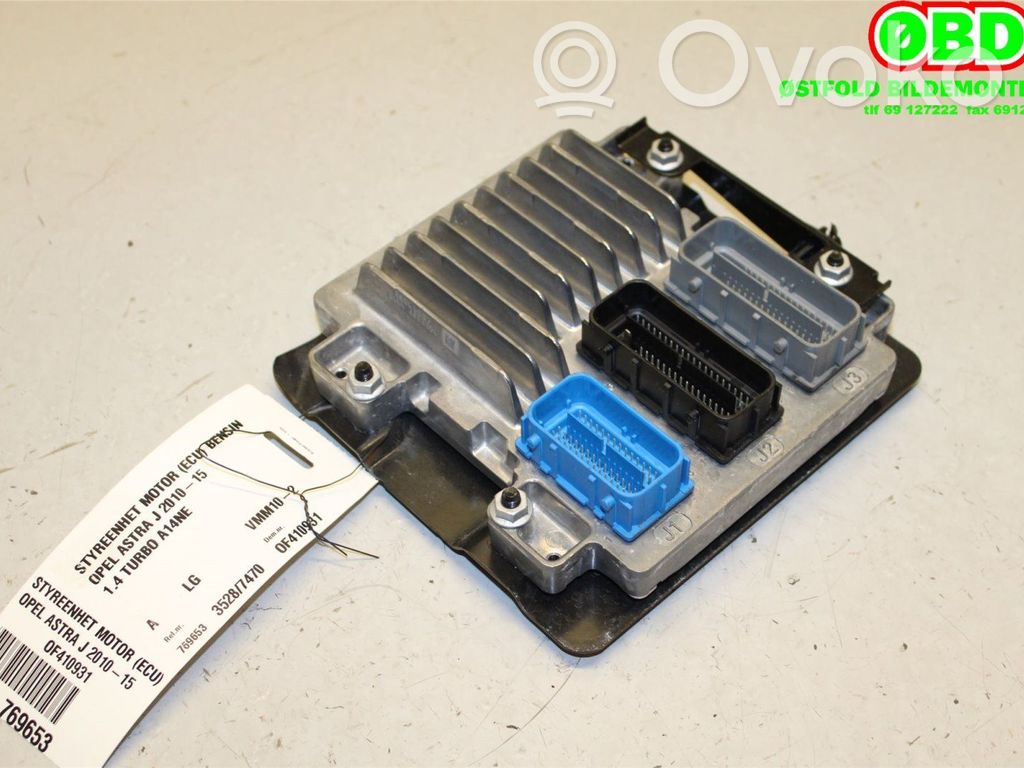 Engine control unit/module ECU   12643636,1247282,1247282,12643636