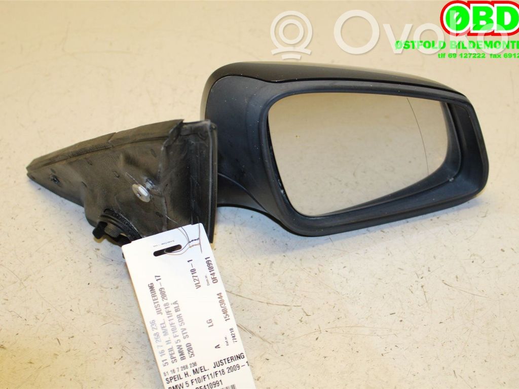 BMW 5 F10 F11 Specchietto retrovisore elettrico portiera anteriore 