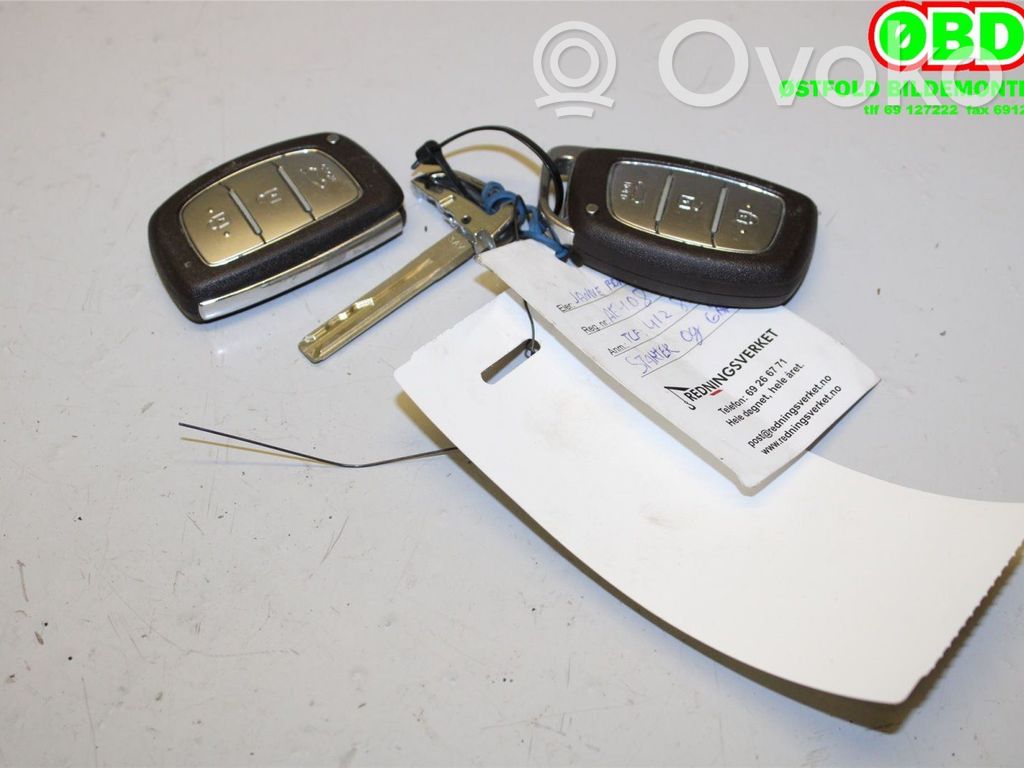 Hyundai ix35 Tarjeta/llave de arranque 