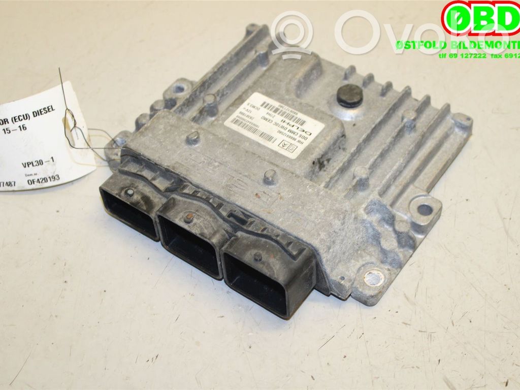 Engine control unit/module ECU   1608402180,9666912580,9666912580,1608402180,9666912580