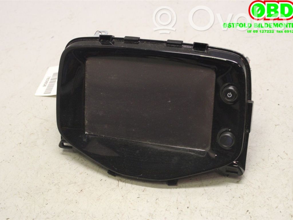 Citroen C1 Radio/CD/DVD/GPS head unit 
