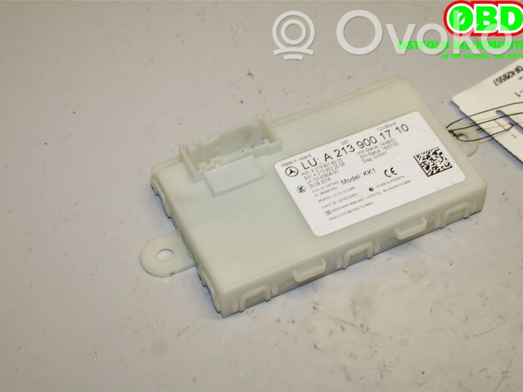 Mercedes-Benz E W213 Keyless (KESSY) go control unit/module 