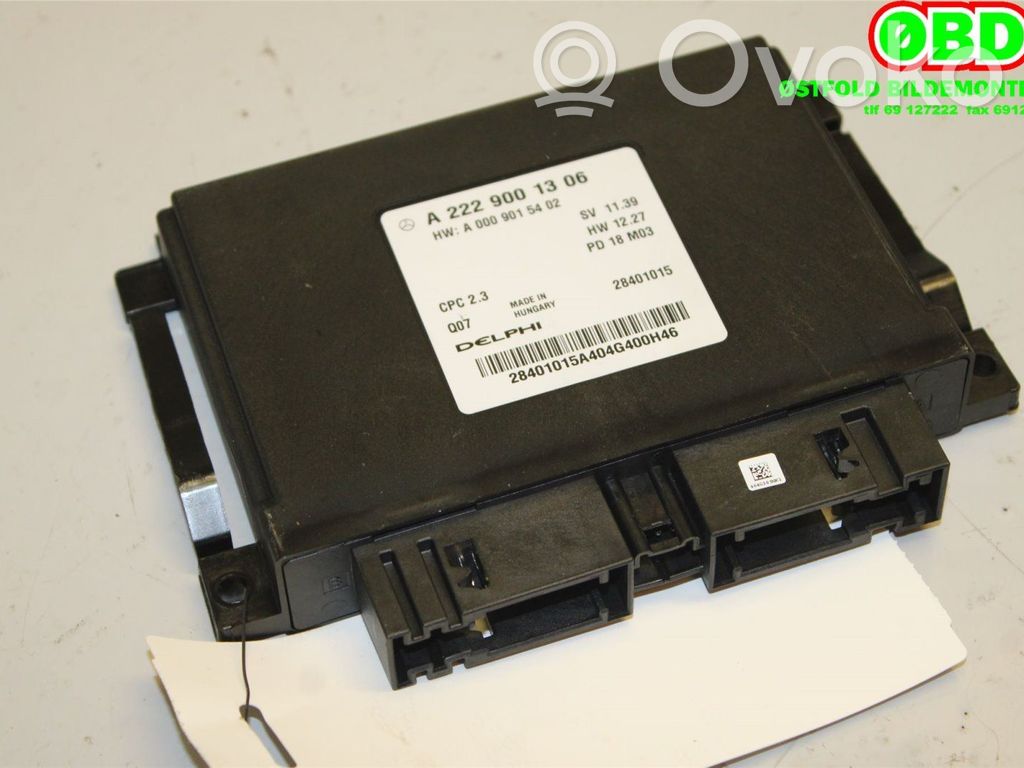 Mercedes-Benz C W205 Module de contrôle de boîte de vitesses ECU 