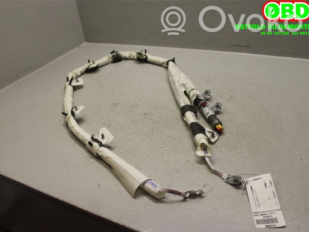 Tesla Model 3 Airbag del techo 