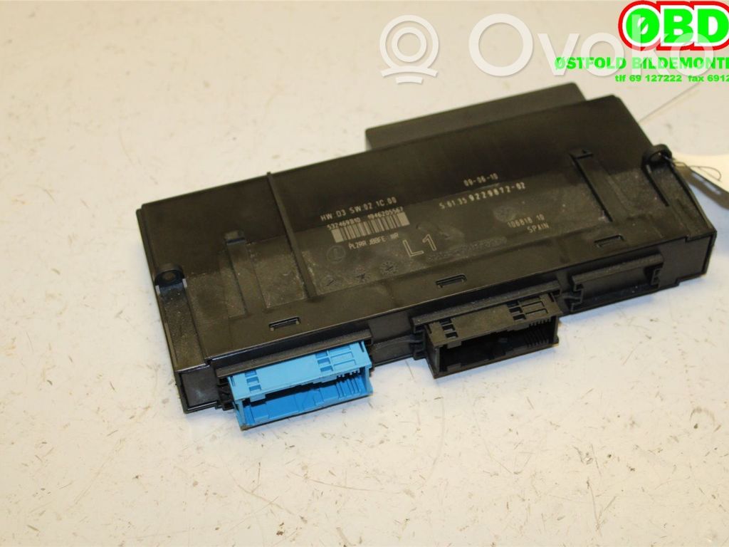 BMW 3 E90 E91 Central body control module 
