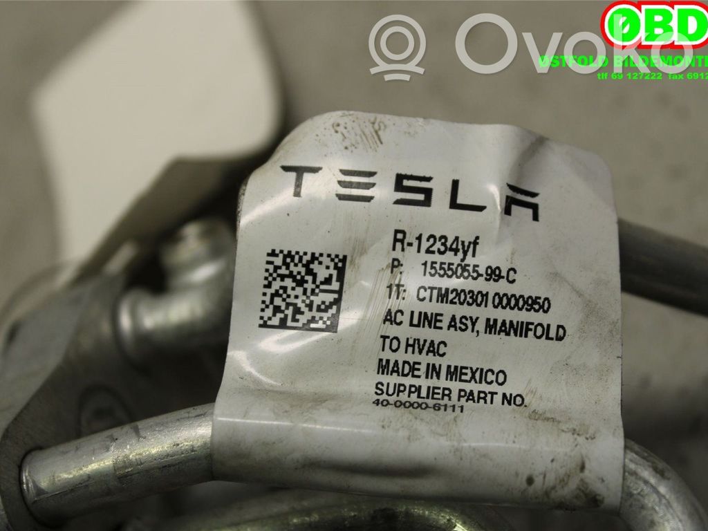 Tesla Model 3 Ilmastointilaitteen putki (A/C) 
