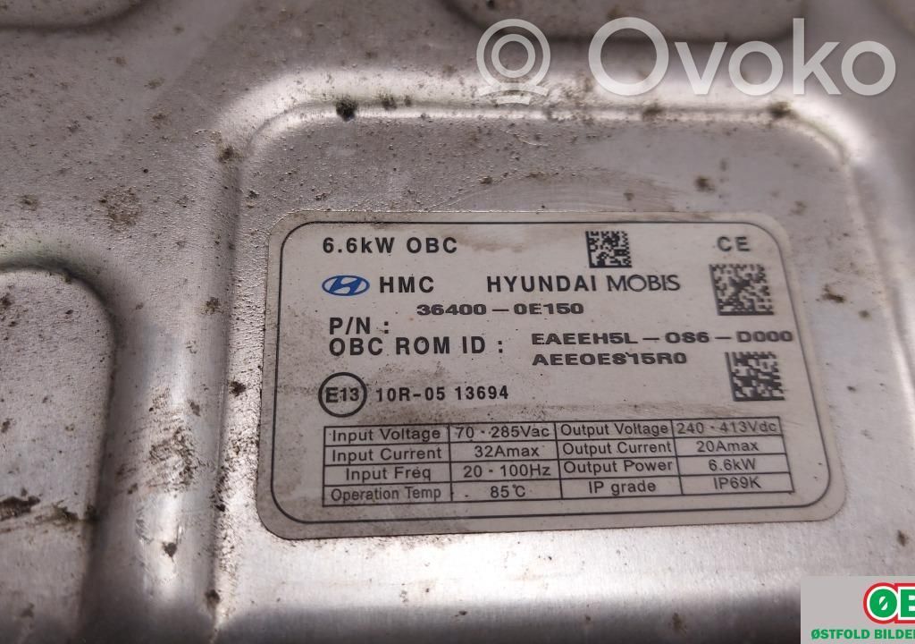 Hyundai Ioniq Ładowarka do akumulatora
