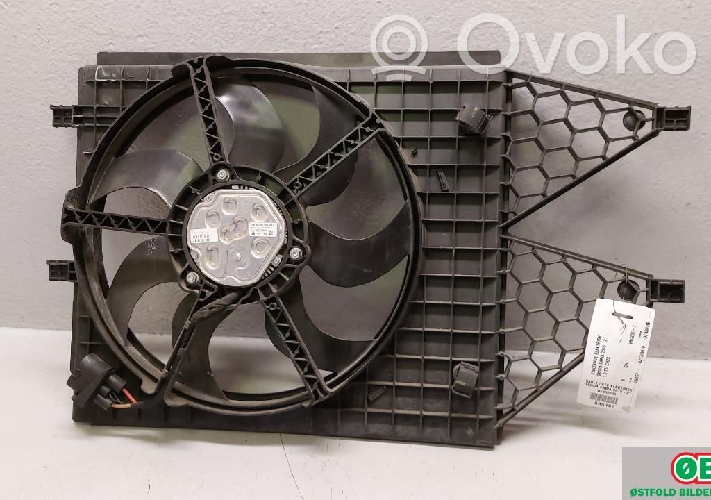 Skoda Fabia Mk3 (NJ) Convogliatore ventilatore raffreddamento del radiatore 