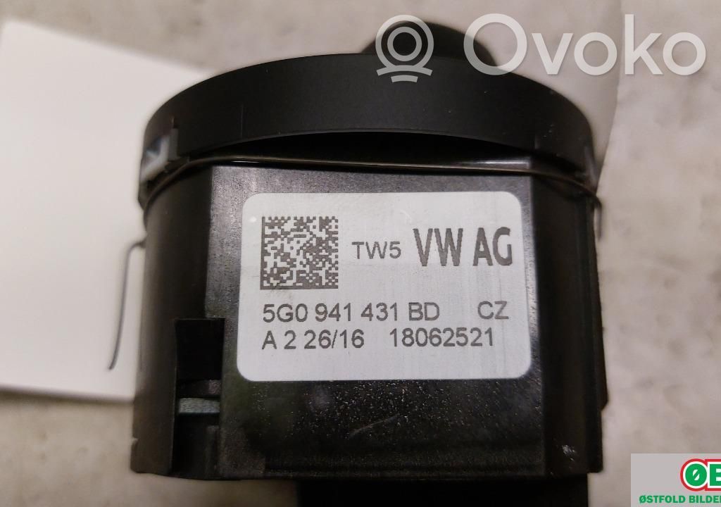Volkswagen Tiguan Interrupteur d’éclairage