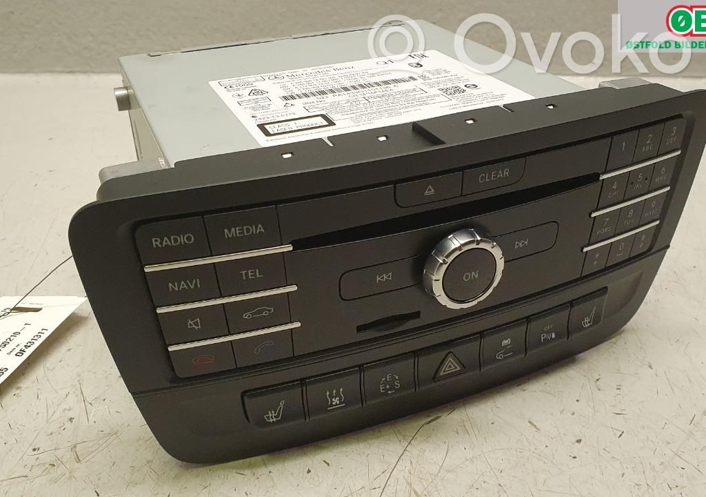 Mercedes-Benz B W246 W242 Unitate principală radio/CD/DVD/GPS