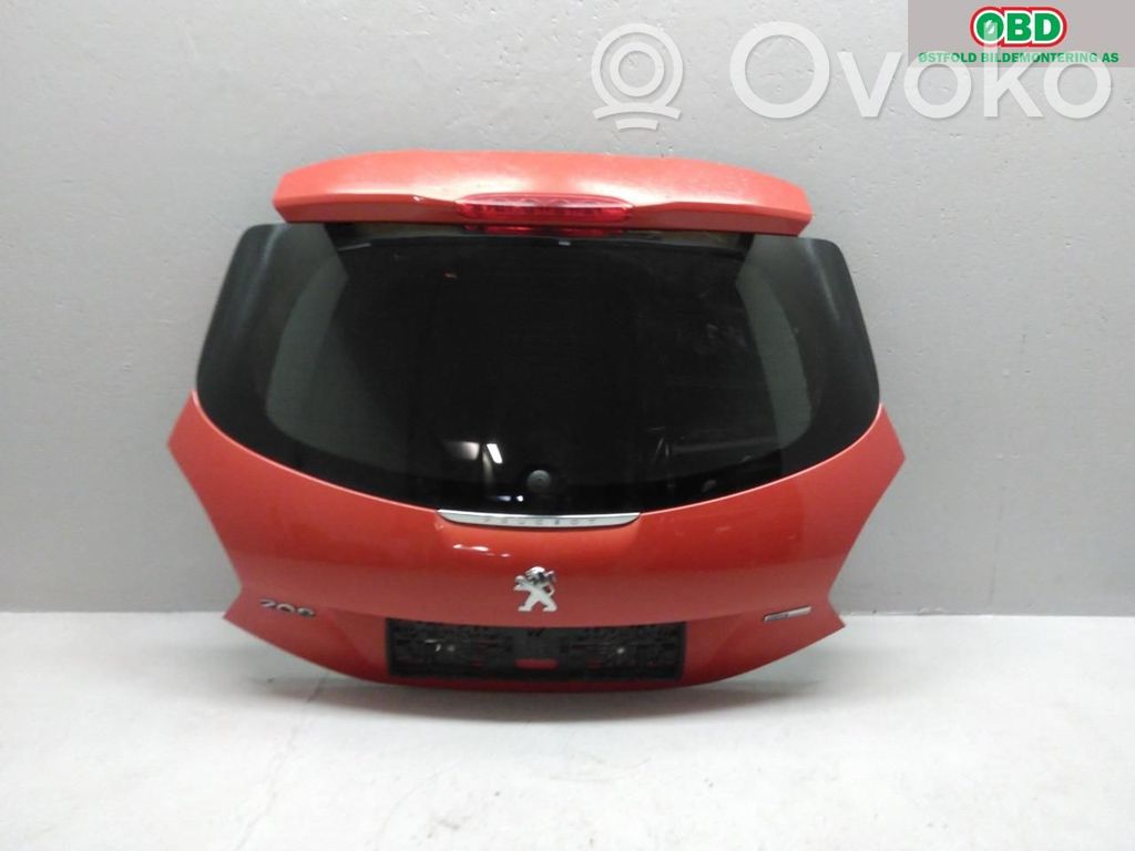 Peugeot 208 I Hayon/capotă portbagaj 