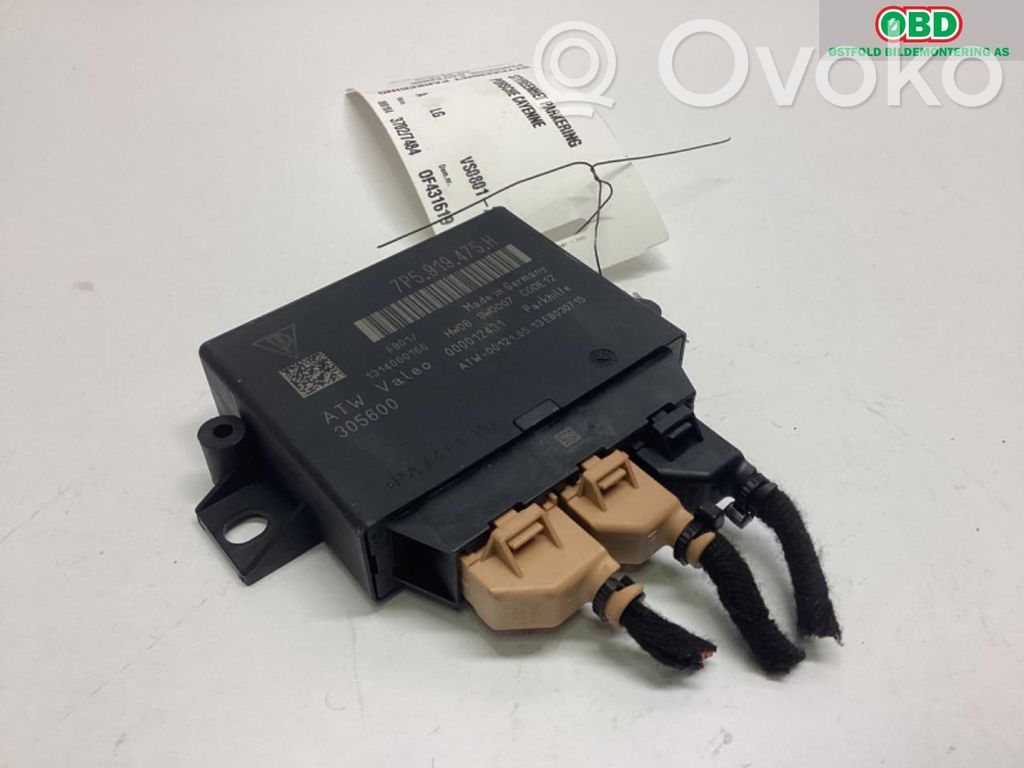 Porsche Cayenne (92A) Pysäköintitutkan (PCD) ohjainlaite/moduuli 