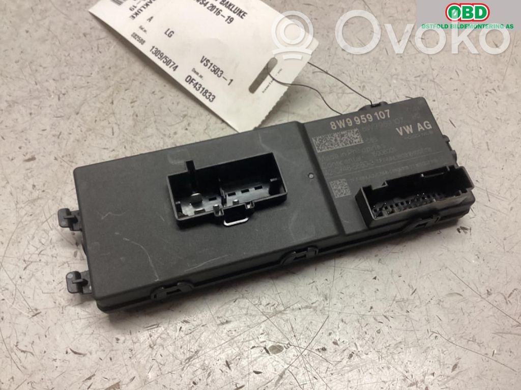 Audi A4 S4 B9 Unitate/modul comandă hayon/portbagaj 