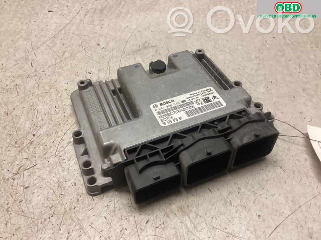 Peugeot 2008 I Unité de commande, module ECU de moteur