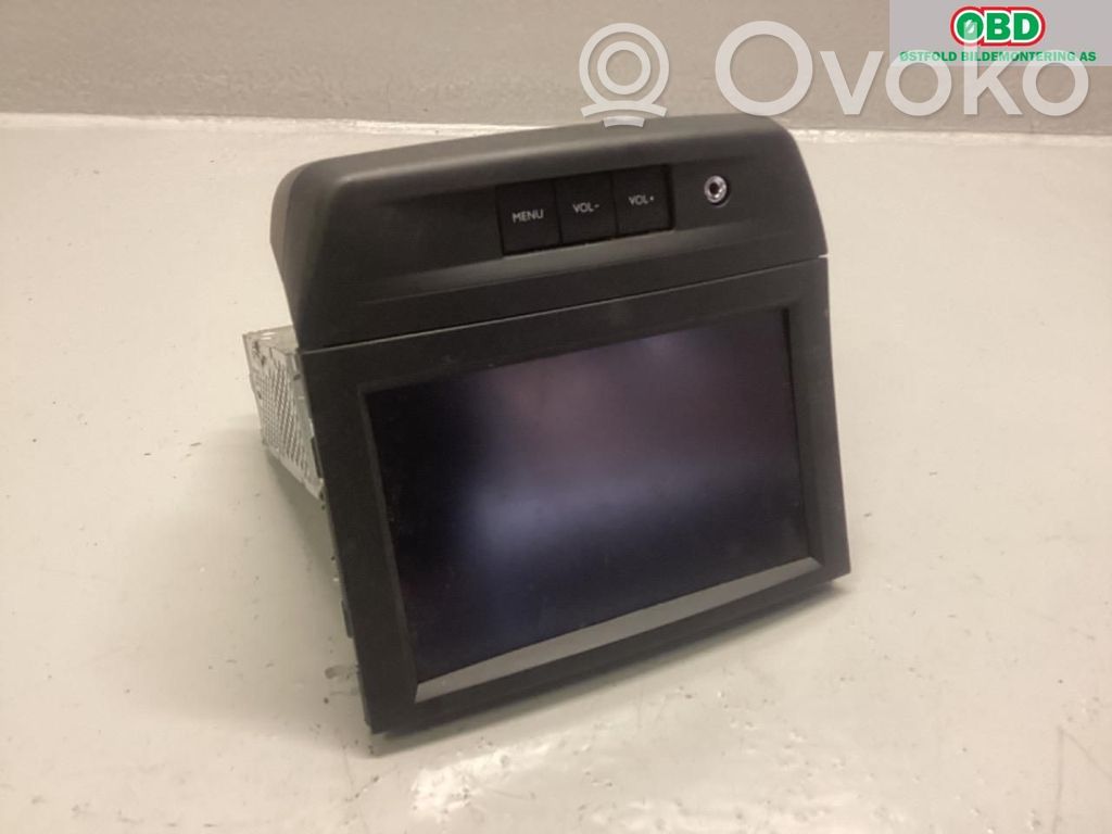 Citroen Berlingo Panel / Radioodtwarzacz CD/DVD/GPS 
