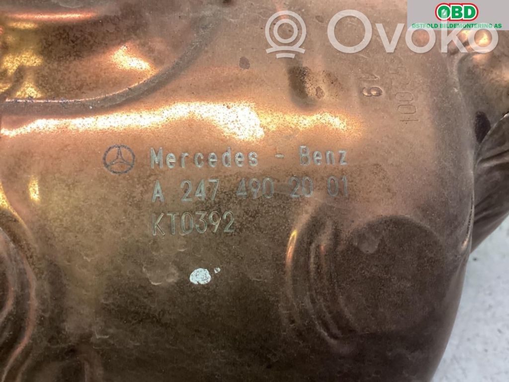 Mercedes-Benz CLA C118 X118 Filtre à particules catalyseur FAP / DPF