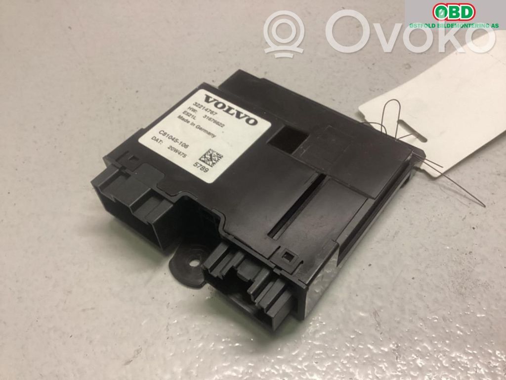 Volvo S90, V90 Unitate/modul comandă hayon/portbagaj 
