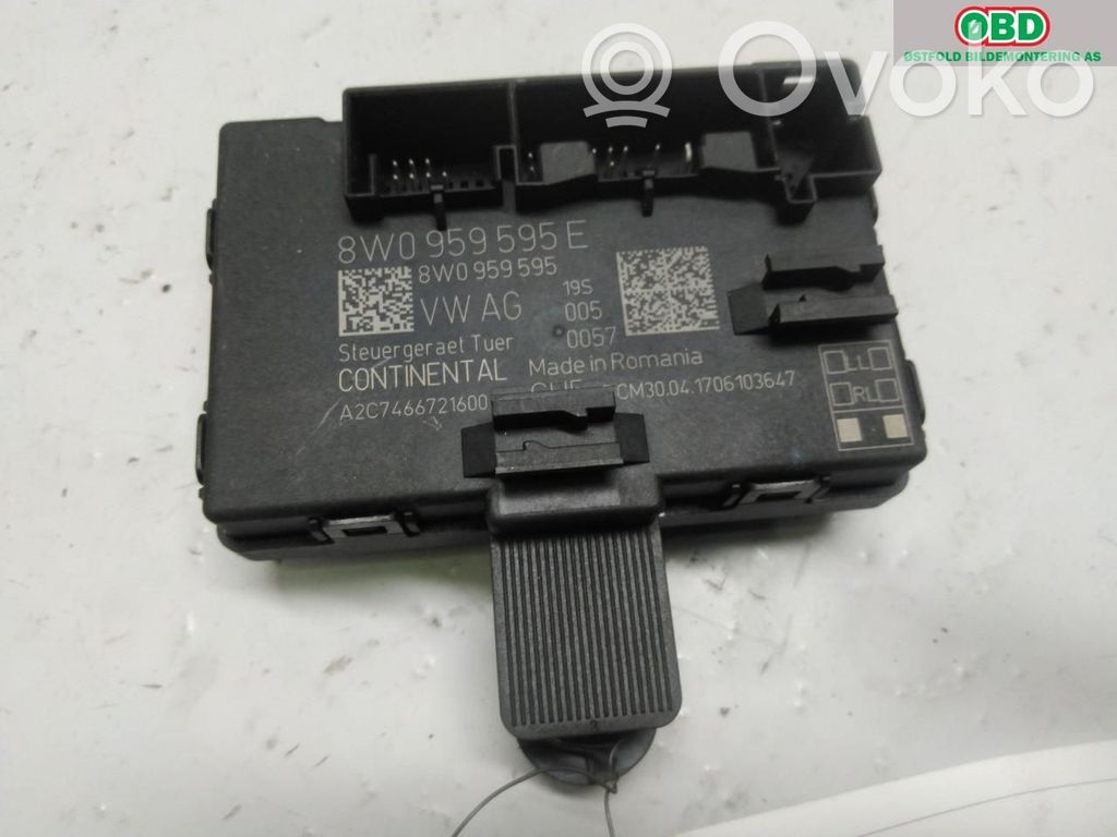 Audi A4 S4 B9 Centralina/modulo portiere 