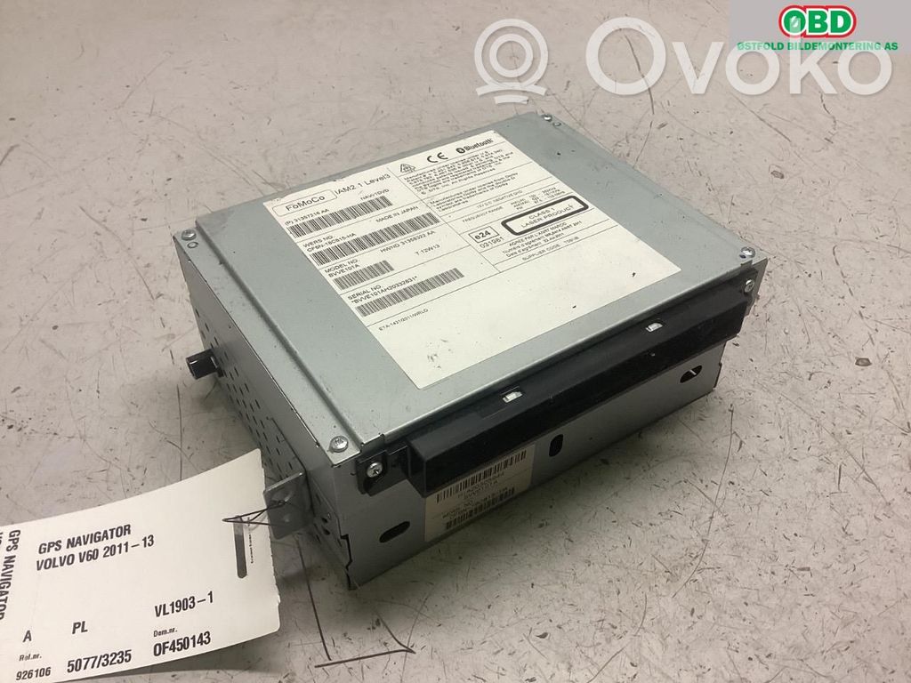 Volvo V60 Unitate principală radio/CD/DVD/GPS 