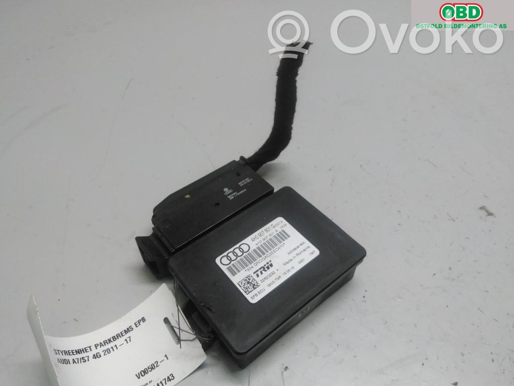 Audi A7 S7 4G Modulo di controllo del freno a mano 