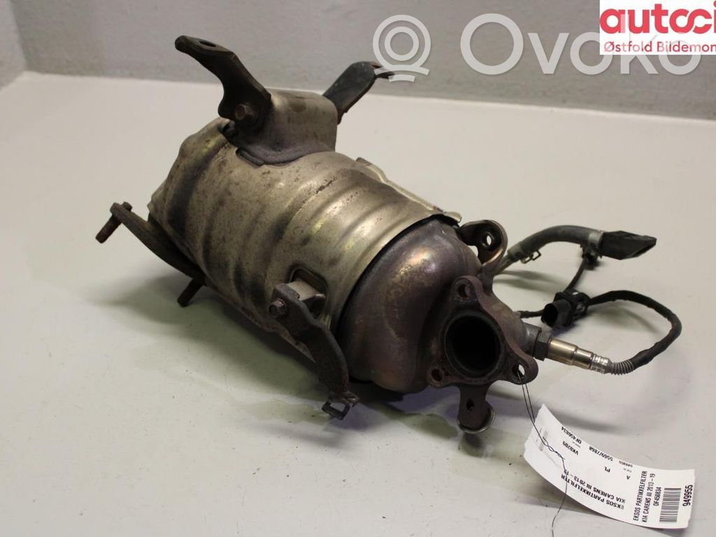 KIA Carens III Catalyst/FAP/DPF particulate filter 