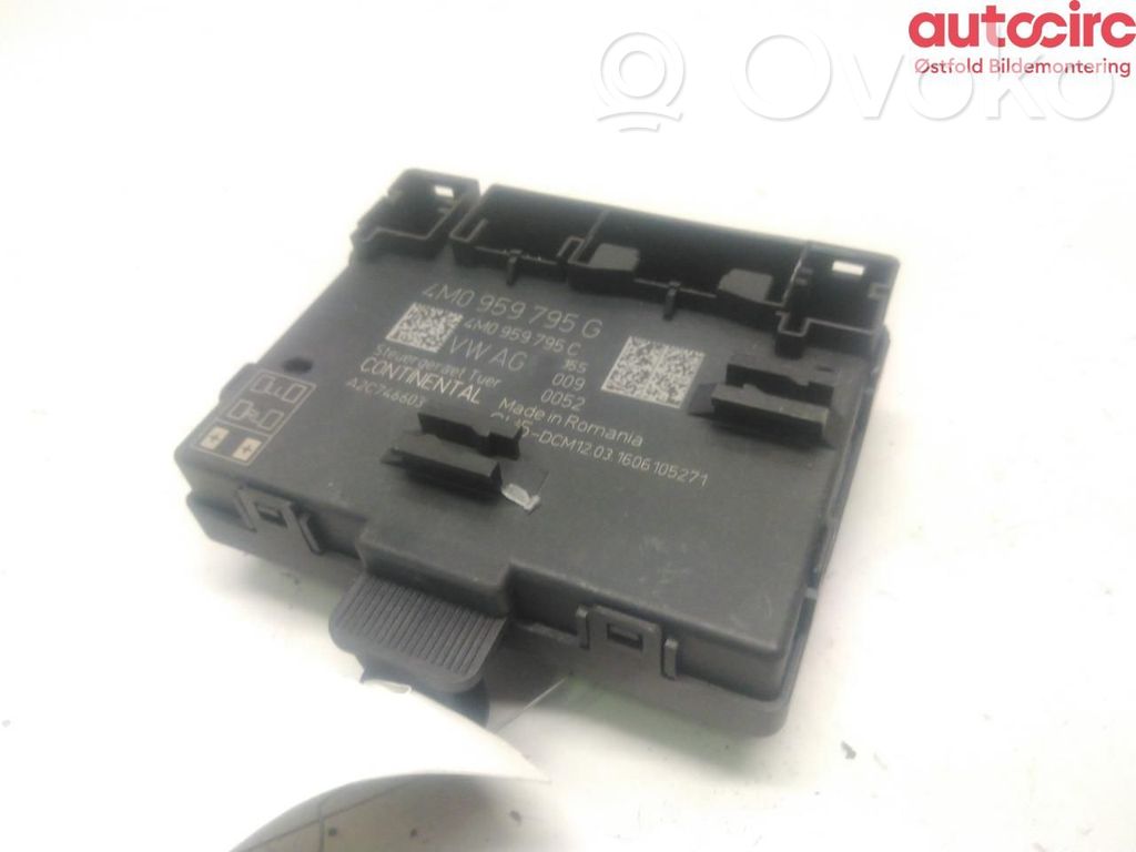 Unité de commande module de porte   4M0959795G,4M0959795G