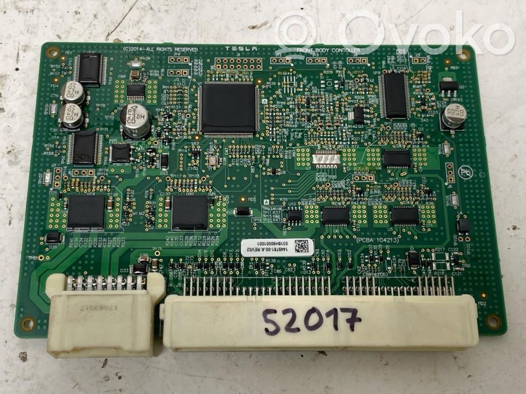 Tesla Model X Module de contrôle carrosserie centrale 