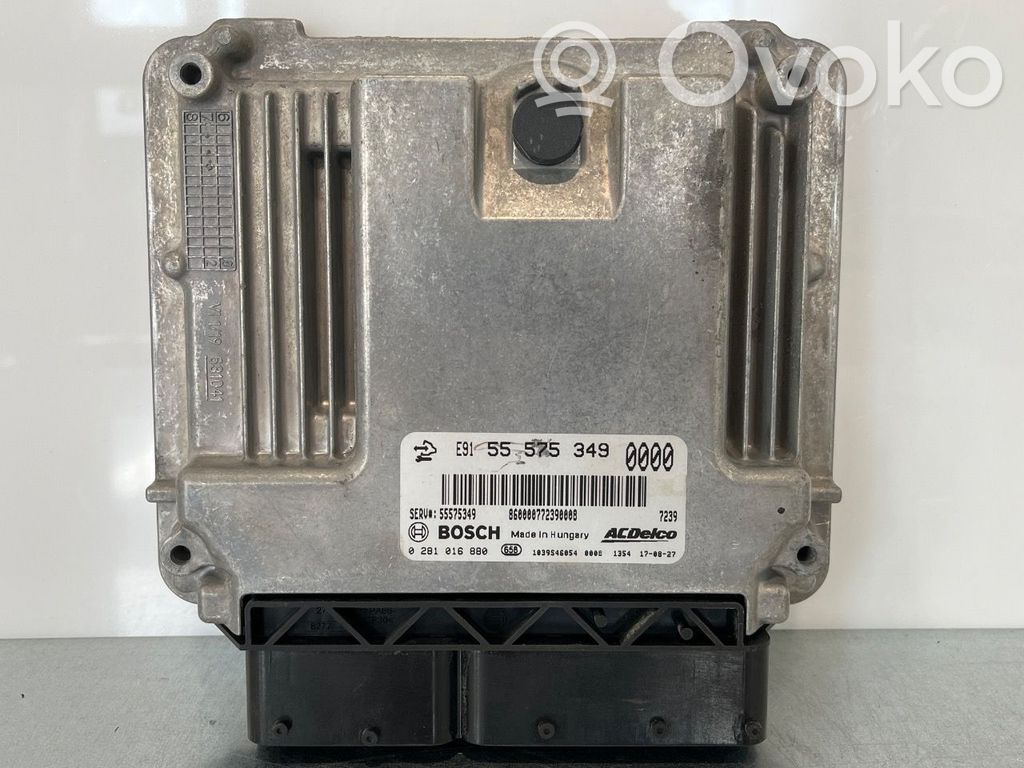 Engine control unit/module ECU   55575349,0281016880,55575349,0281016880,55575349