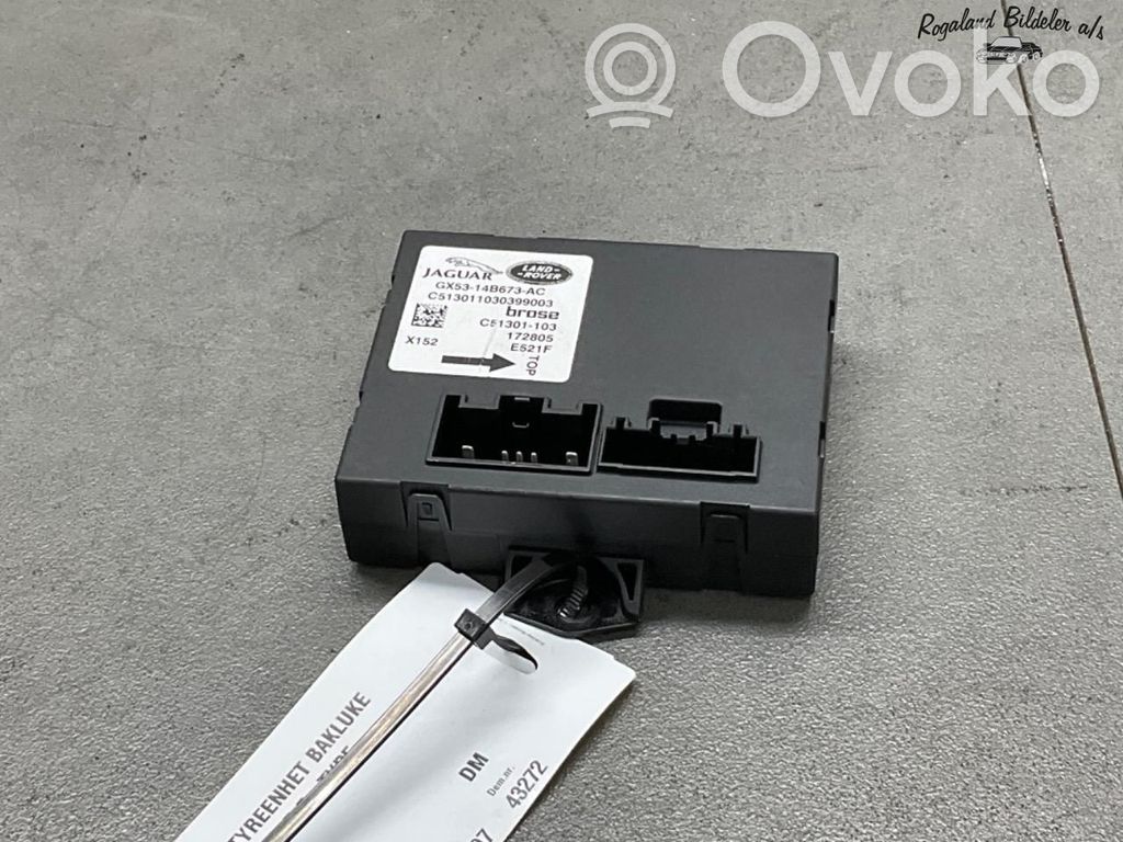Jaguar F-Type Tailgate/trunk control unit/module 