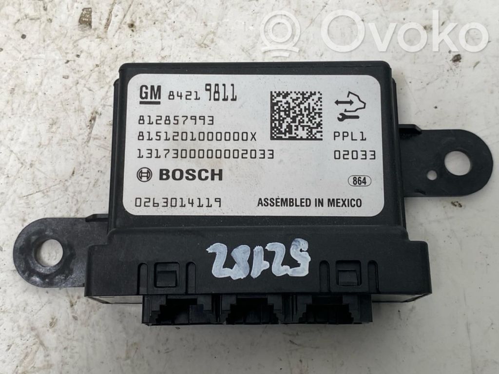 Opel Insignia B Centralina/modulo sensori di parcheggio PDC