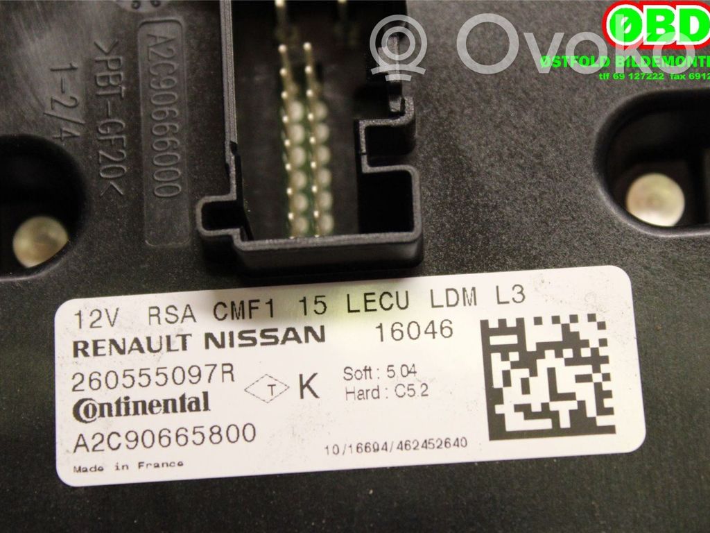 Renault Megane IV Unitate/modul control lămpi xenon 