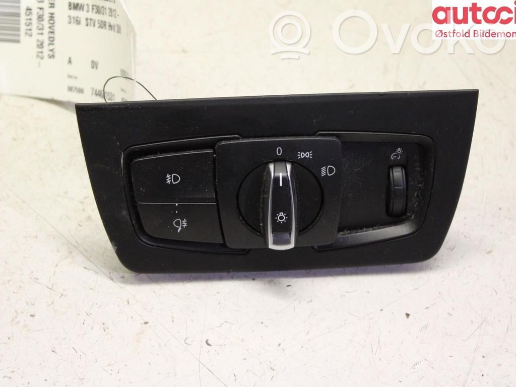 BMW 3 F30 F35 F31 Comutator lumini 