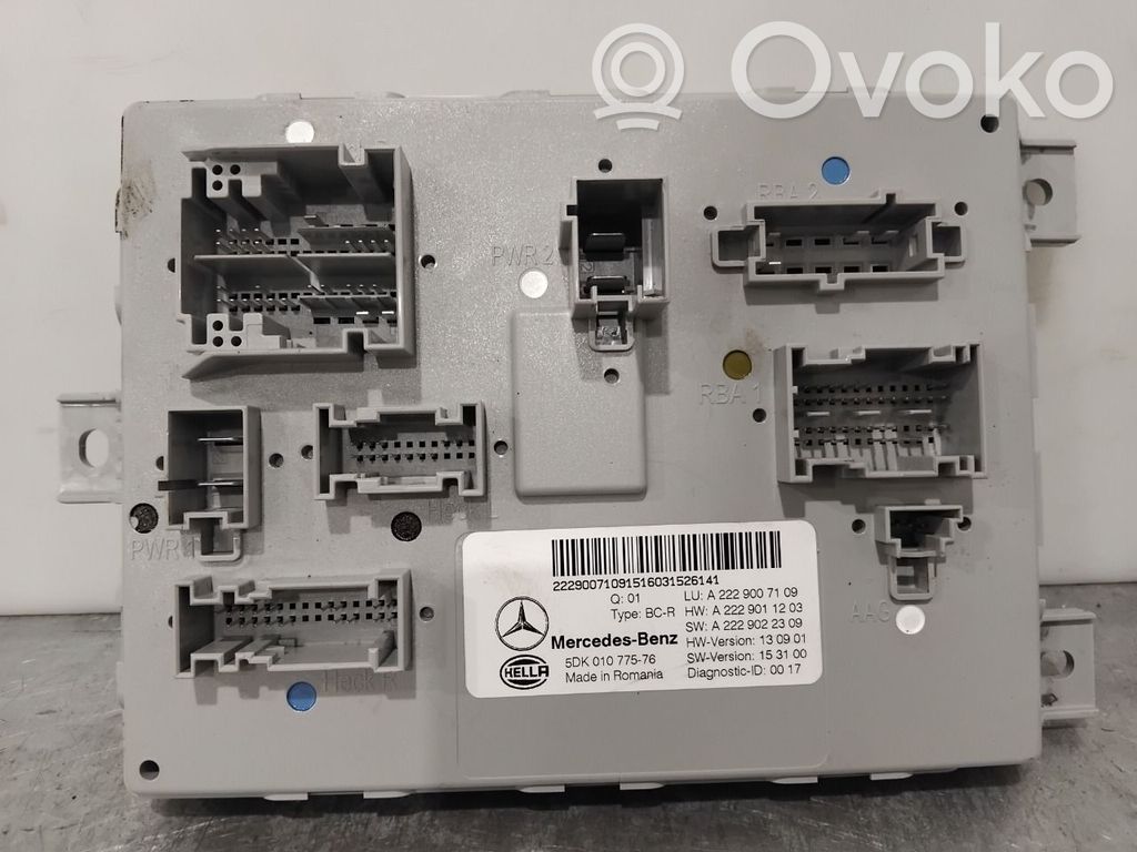 Mercedes-Benz C W205 Alte unități/module de control 