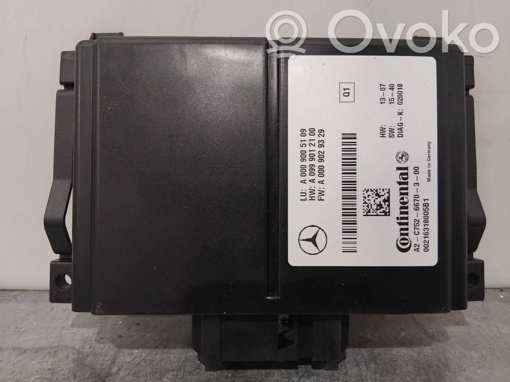 Mercedes-Benz C W205 Unitate/modul control croazieră 