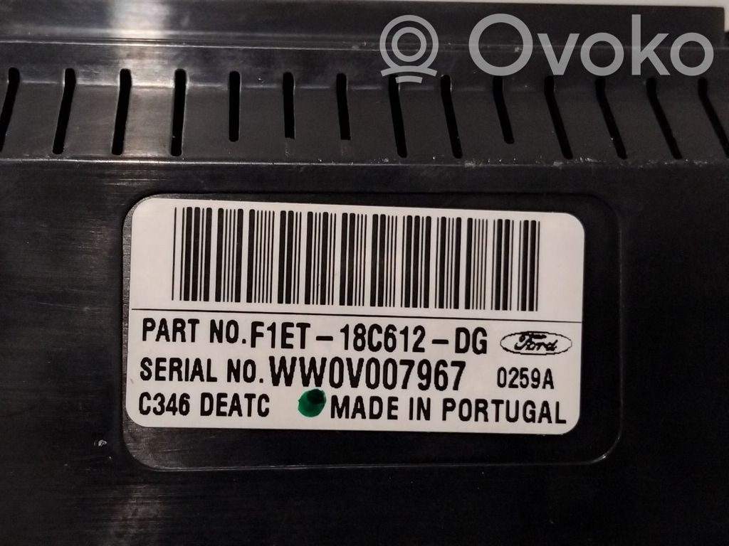 Ford Focus Console centrale, commande chauffage/clim