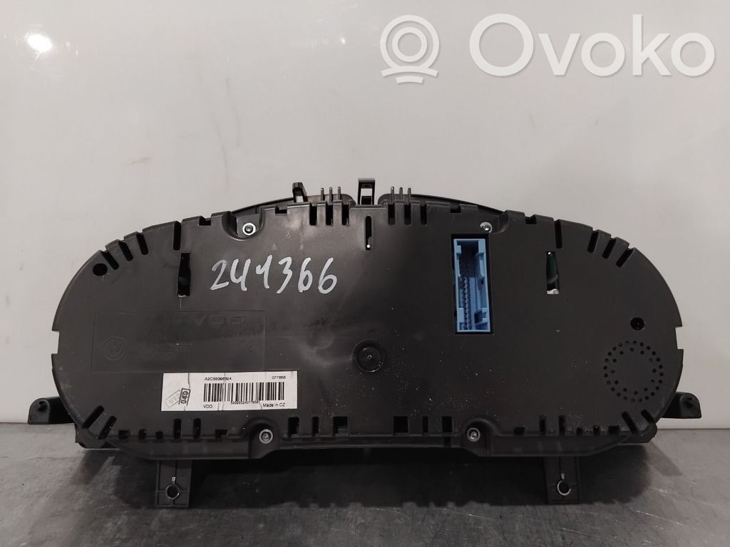 Volkswagen PASSAT B7 Tachimetro (quadro strumenti) 