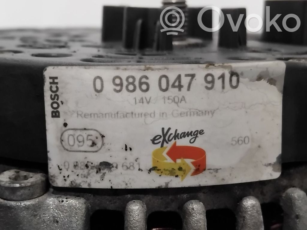 Alternador   5702L5,0986047910,0986047910,5702L5